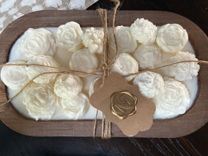 Floral Dough Bowls