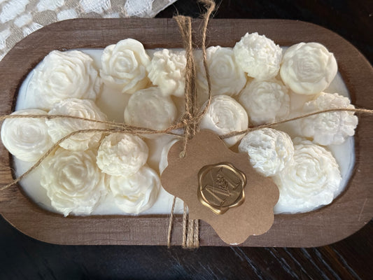 Floral Dough Bowls