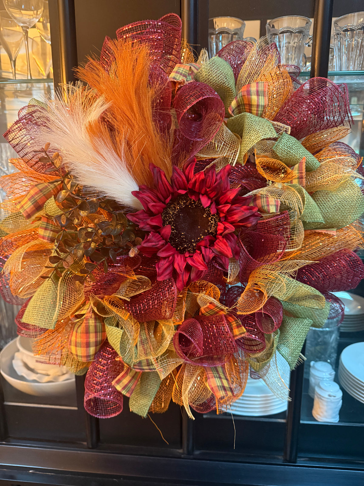 Small Holiday wreath style B