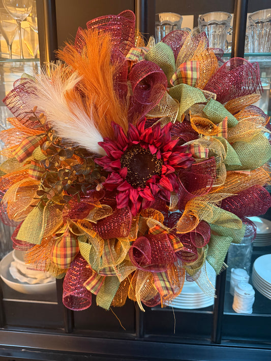 Small Holiday wreath style B
